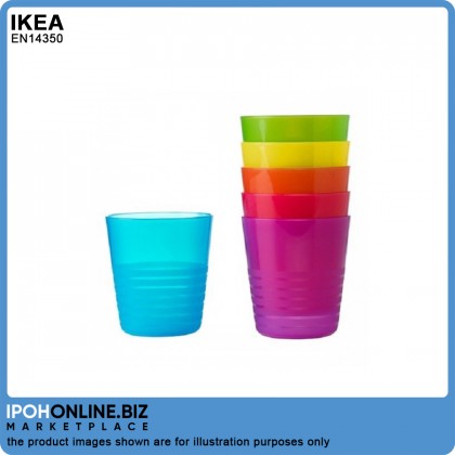 IKEA KALAS-EN14350 Multicolor Children's Mug 6pcs-70192963